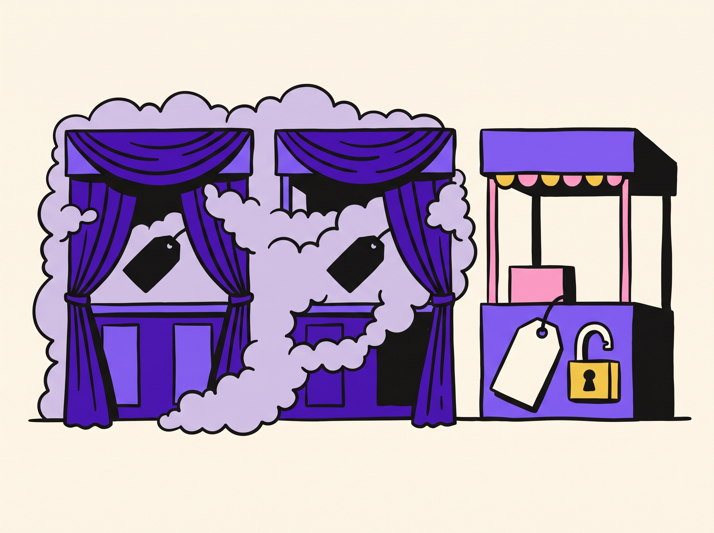Opaque AI SDR pricing booths versus one transparent open price